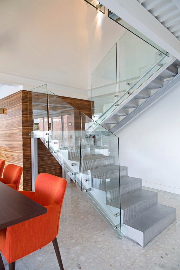 Interior Glass Staircase