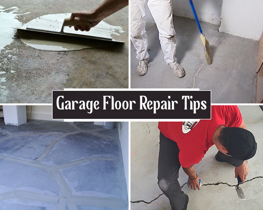 Repairing Garage Floor Cracks