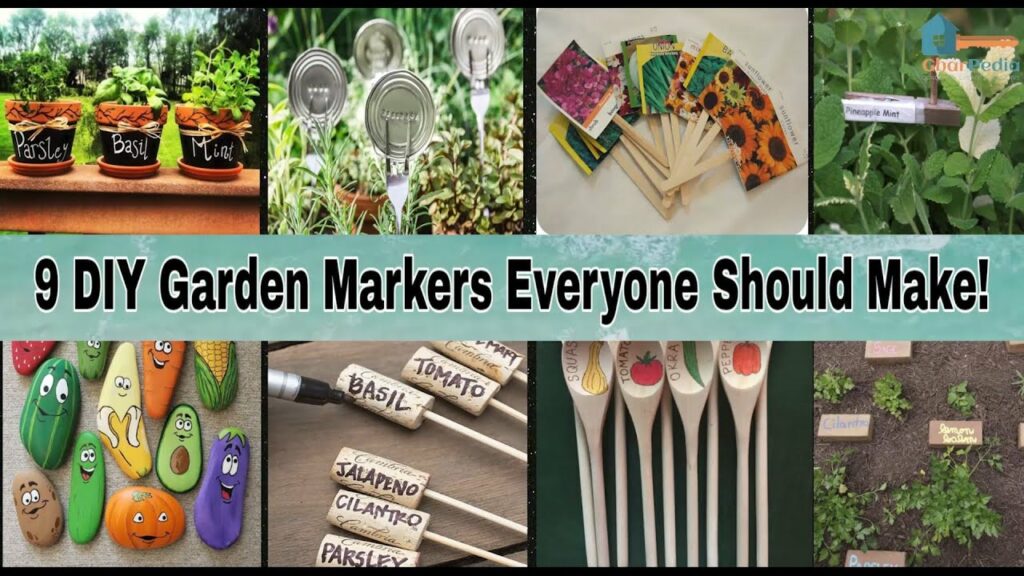 DIY ? GARDEN MARKERS EVERYONE SHOULD TRY!