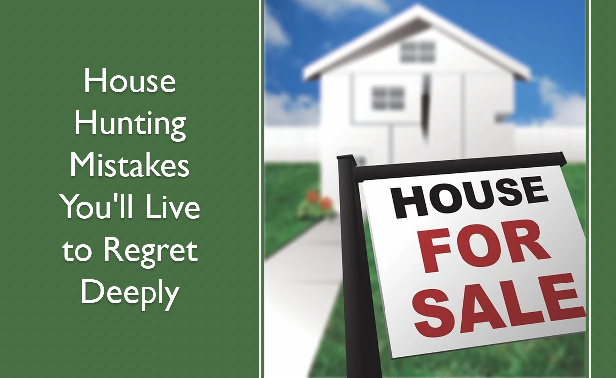 House Hunting Mistakes You'll Live to Regret Deeply