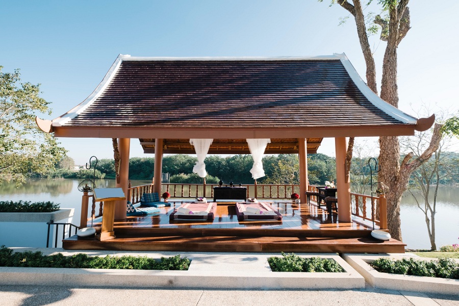 Wooden Roofed Pergola