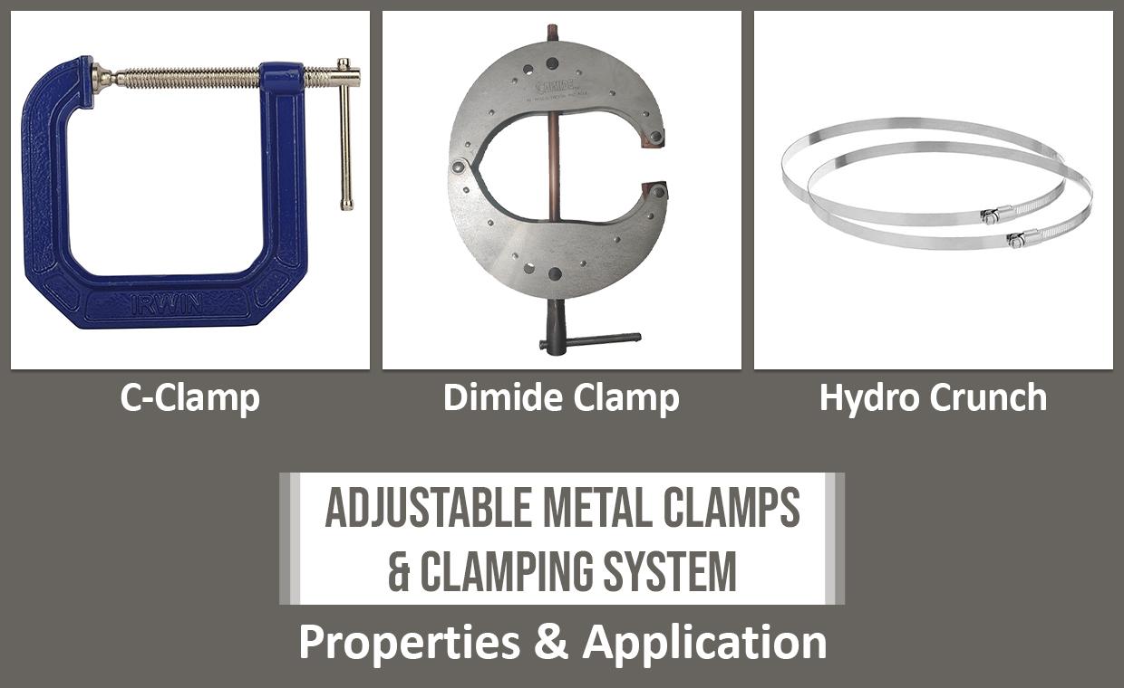Adjustable Metal Clamps