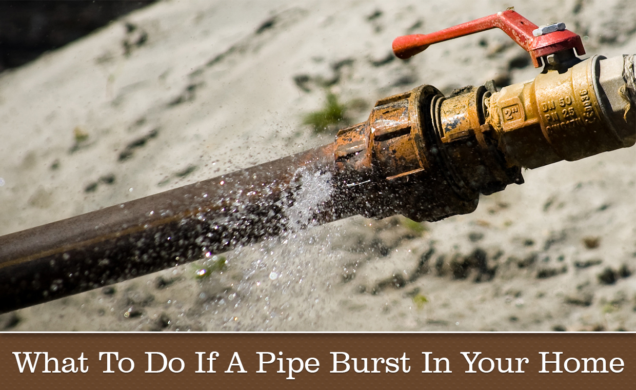 What To Do If A Pipe Burst In Your Home