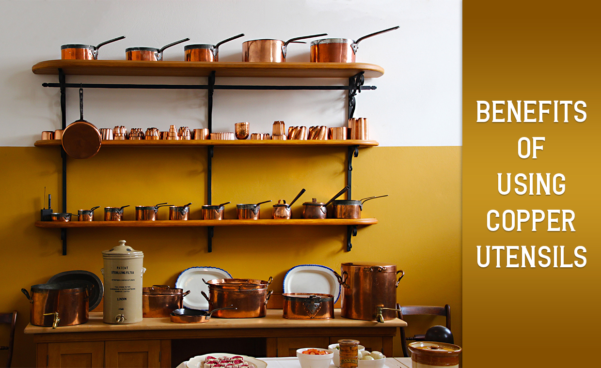 Various Utensils of Copper