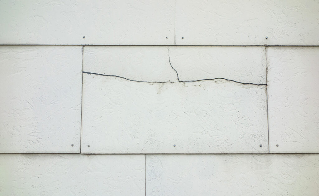 Cracks in AAC Block Wall