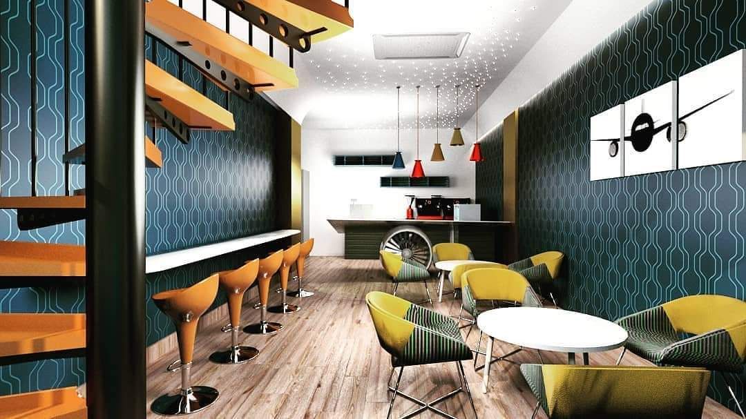 Interior Design of Restaurant