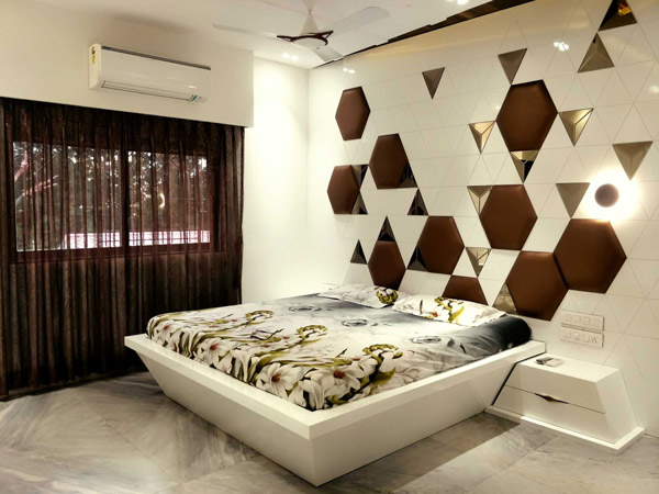 Bedroom Interior Design - Rita Patel, Opera House, Surat
