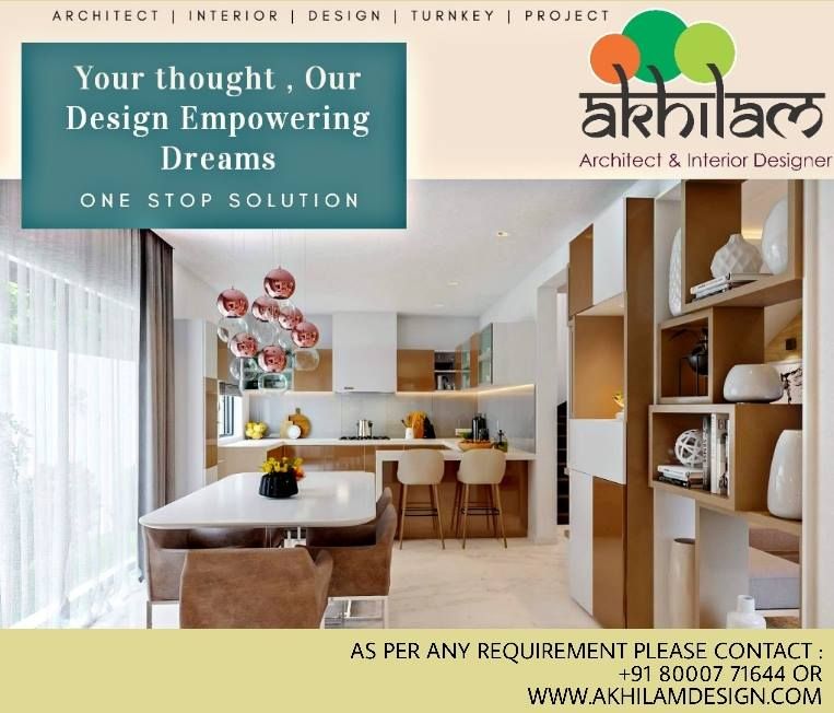 Kitchen With Dining Area Interior Design