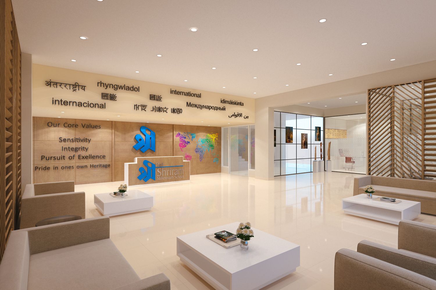 Waiting Area Interior Design