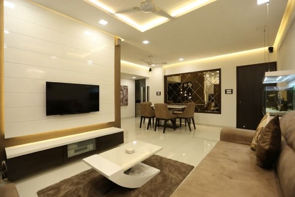 Living Room Interior Design, (Kandivali)