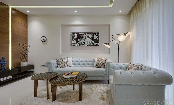 Living Room Interior Design, (Keshav Nagar, Pune) - 1
