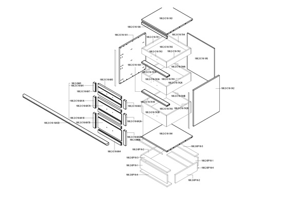 Mill Work Shop Drawing - 1