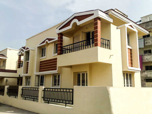 Exterior View of Luxurious Bungalow