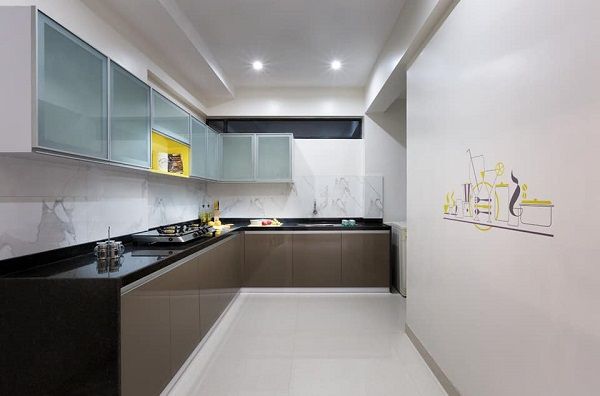 L-Shape Kitchen Interior Design