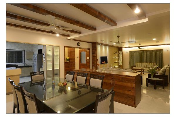 Dining Room Interior Design, Patwardhan Residence