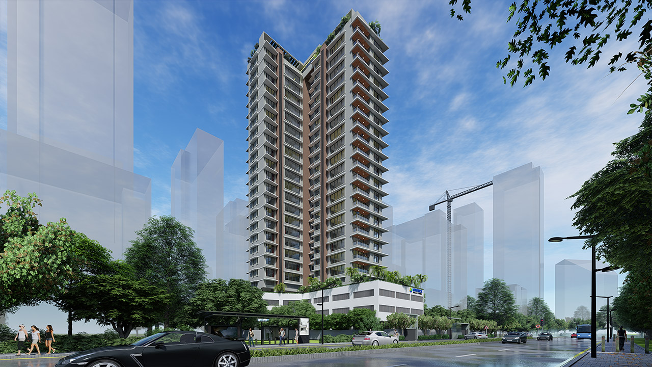 3D Visualization of Residential Apartment - 1