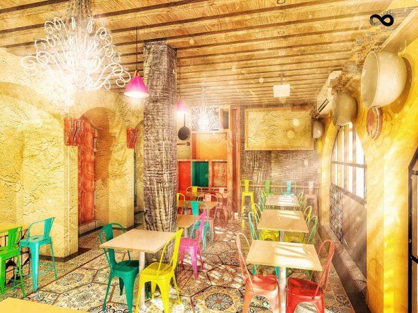 Cafe Interior Design Project