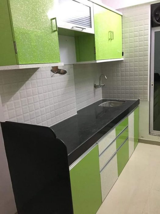 Single Wall Kitchen Interior
