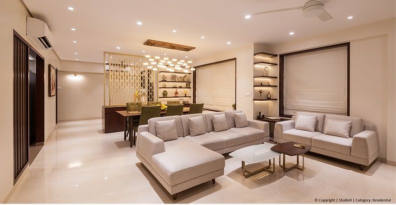 Living Room Interior Project, (Goregaon, Mumbai)