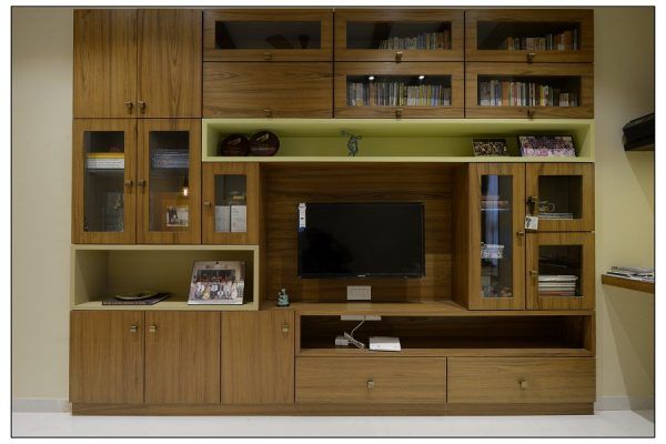 T.V. Unit Interior Design, Nadig Residence