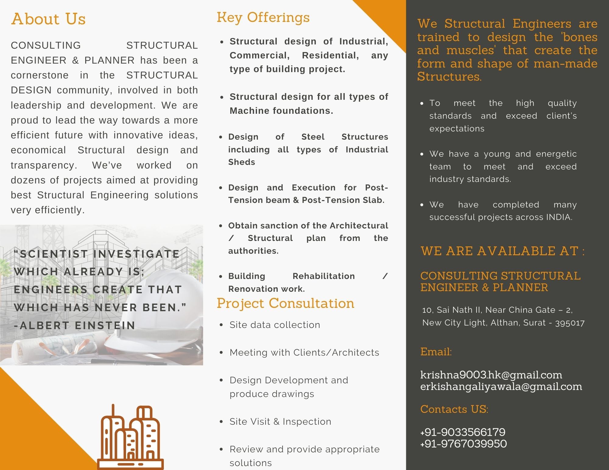 Consulting Structural Engineer & Planner