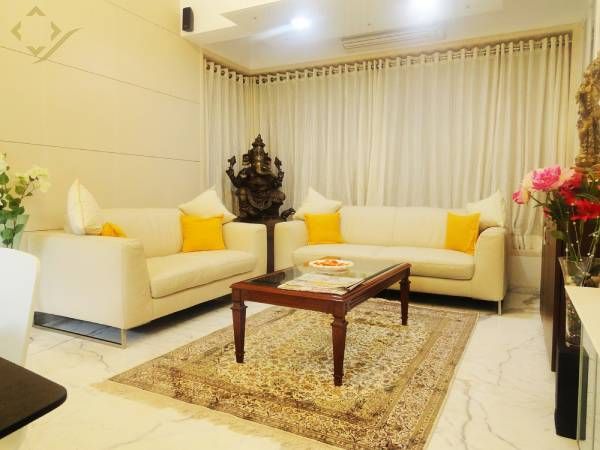 Studio Sofa Set with Wooden Center Table