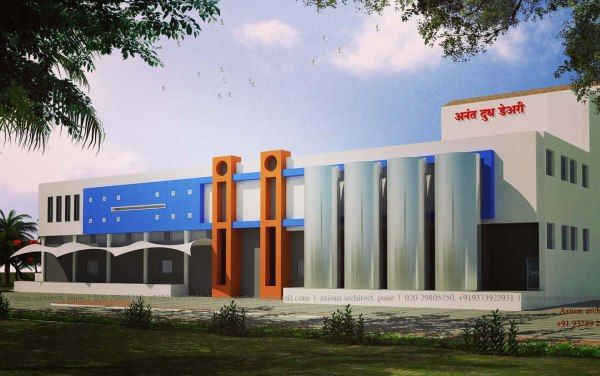 Anant Milk Dairy, Architecture Project