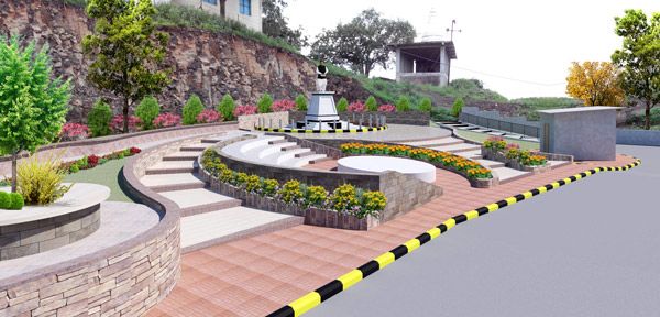 Gopinath Munde Memorial At Beed