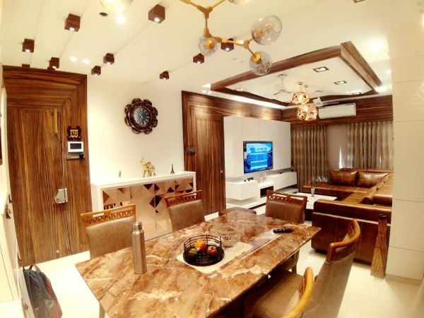 6 Seater Wooden Dining Table