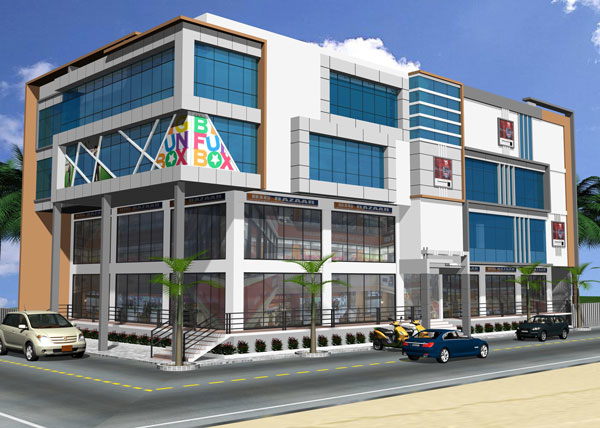Commercial complex, Chittorgadh