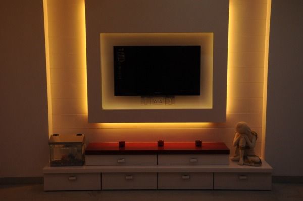 TV Unit Interior Design, at Seven bungalow