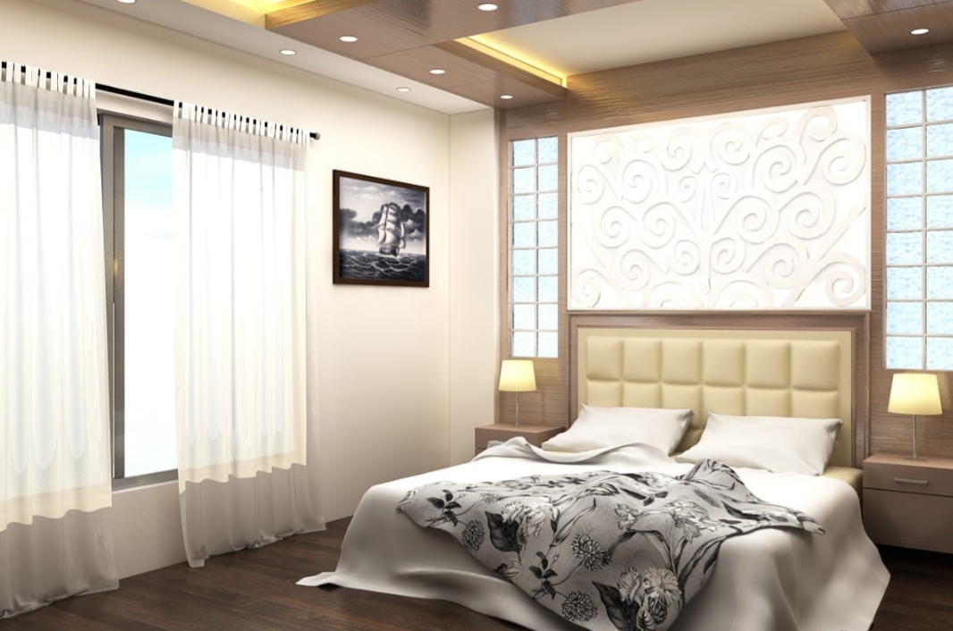 Another side render of that master bed room