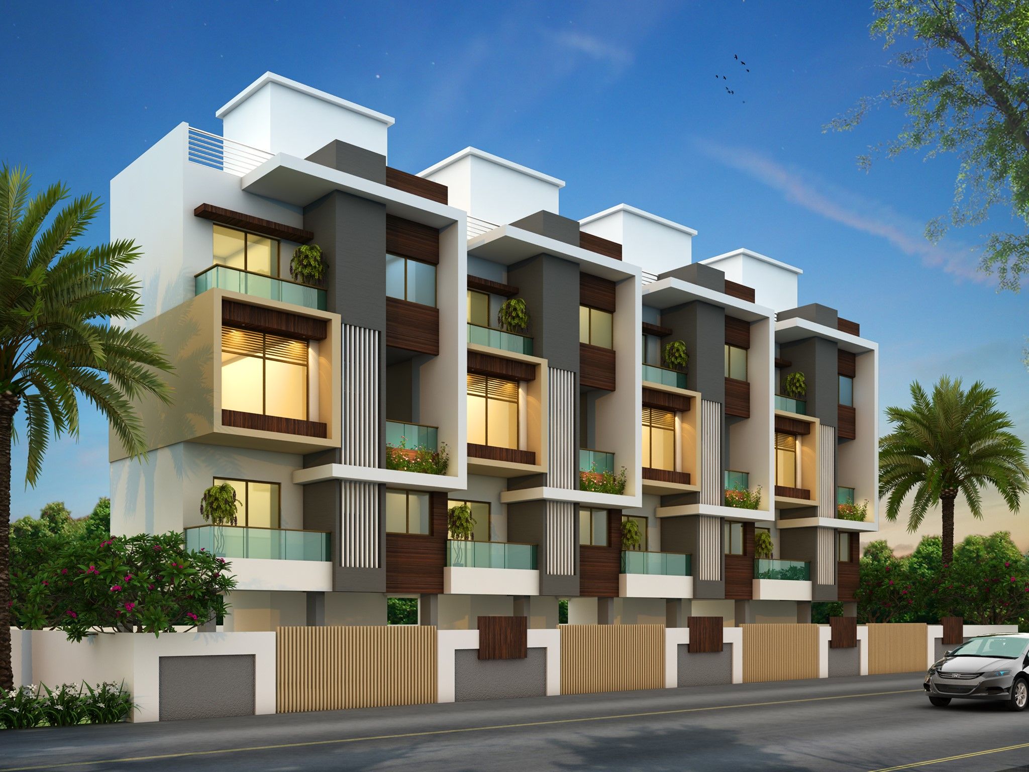Architectural Design of Row House