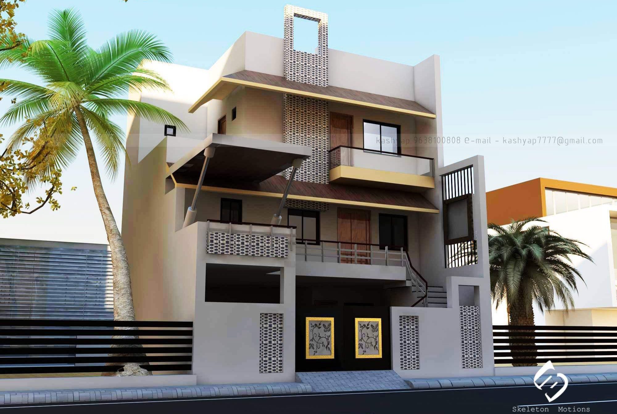 Exterior Design of Bungalow