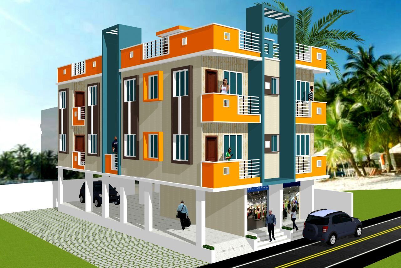 Residential Apartment Architecture Design - 3
