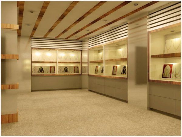 Jewelry Showroom Interior Design