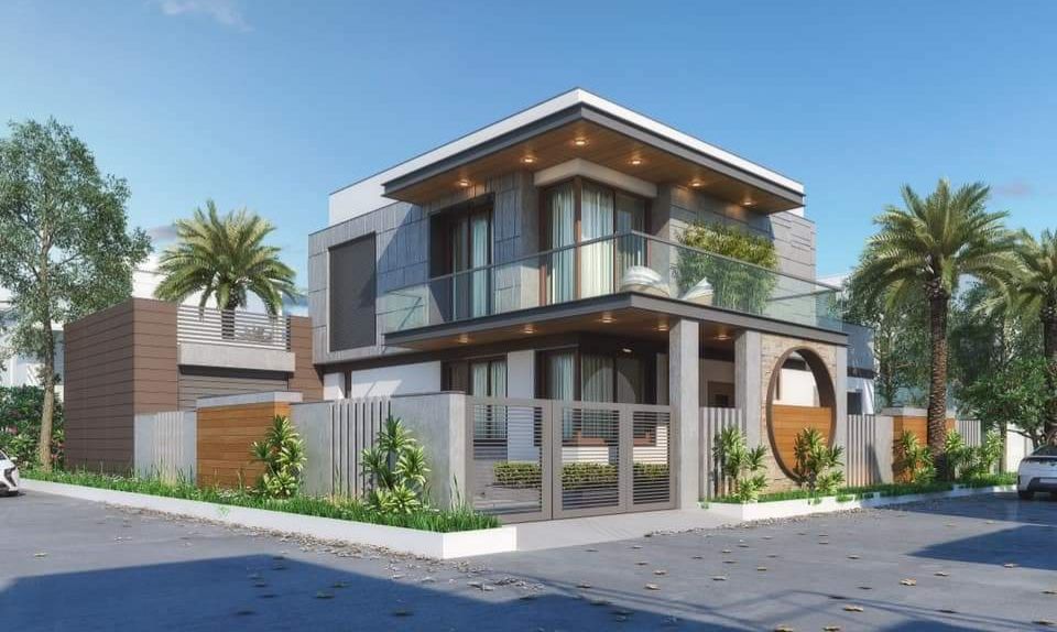 Exterior Design of Bungalow