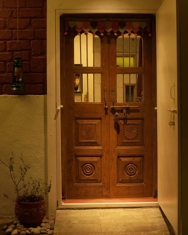 Wooden Door Interior Design