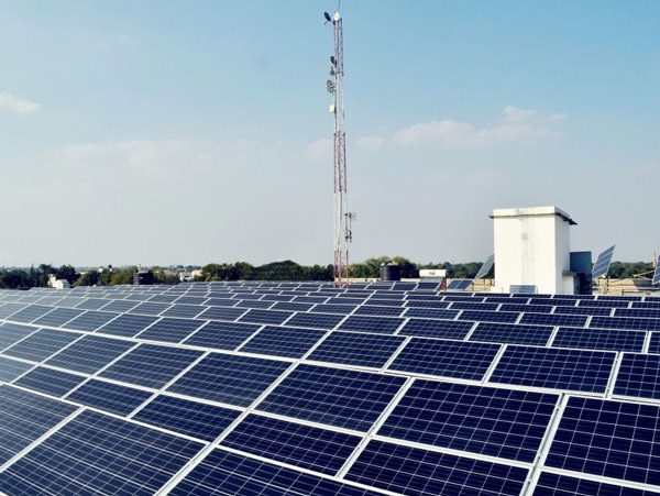123.2 KW Roof Top Grid Tied Solar System, Lubi Electronics, Nana Chiloda, Gandhinagar