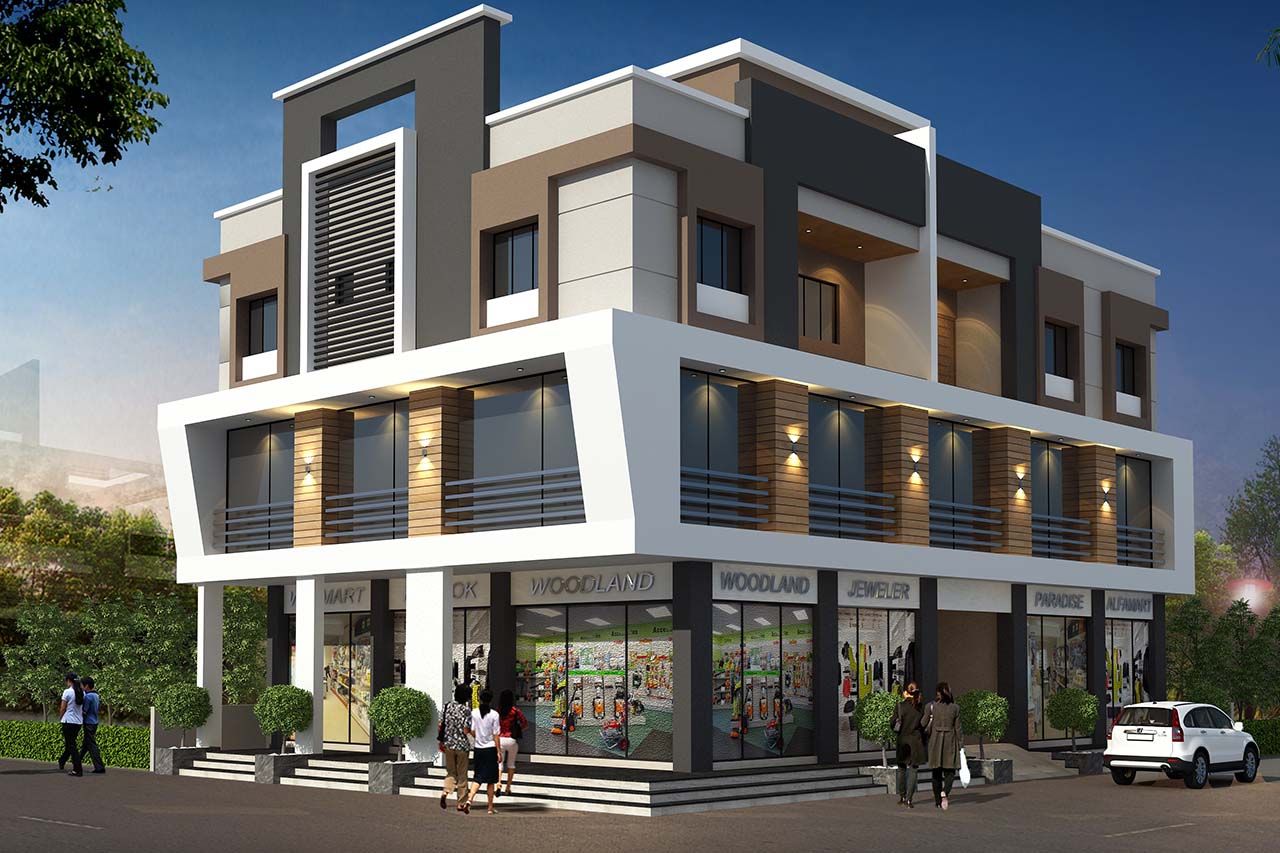 Shopping Complex Architecture Design
