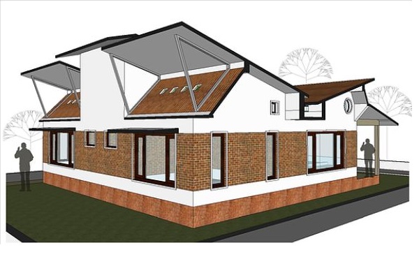 Architecture Design of Climate Responsive House, Bhusaval
