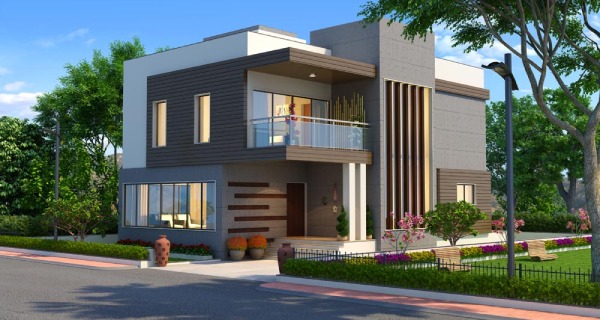 Architectural Design of (Amitbhai Kachhadiya Bungalow)