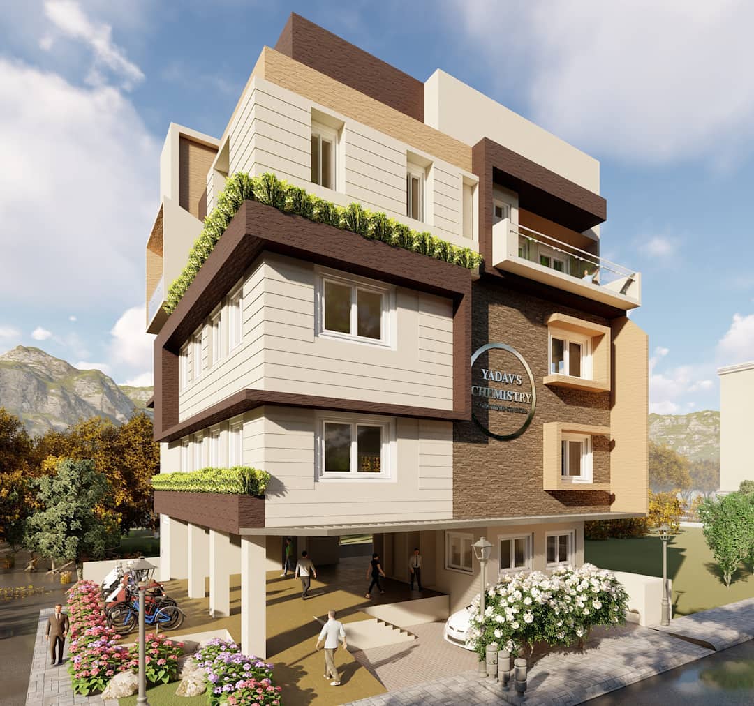 Architectural Design of Commercial Building
