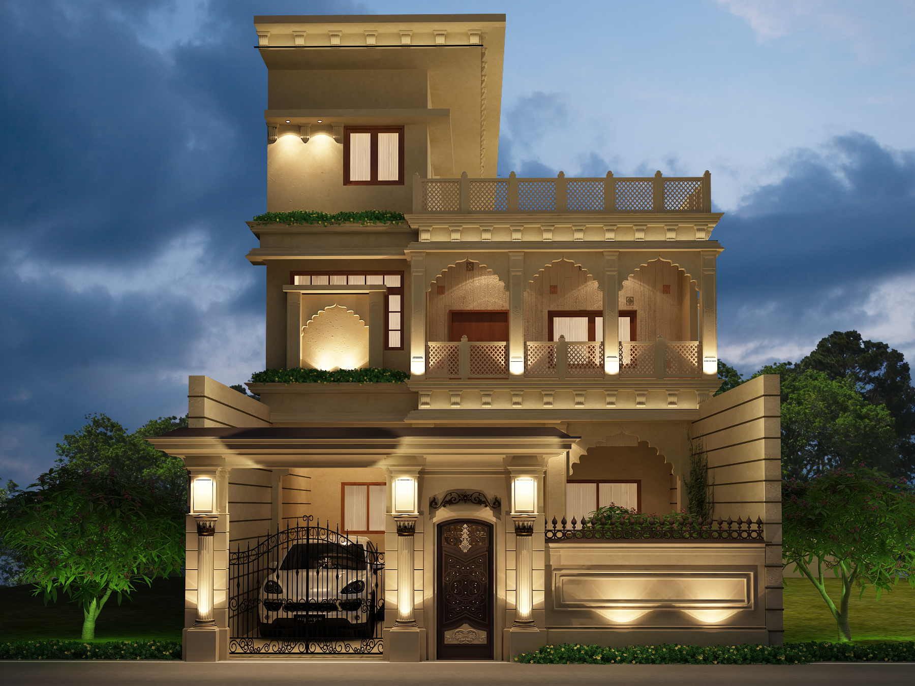 Architectural Design of Residential Building
