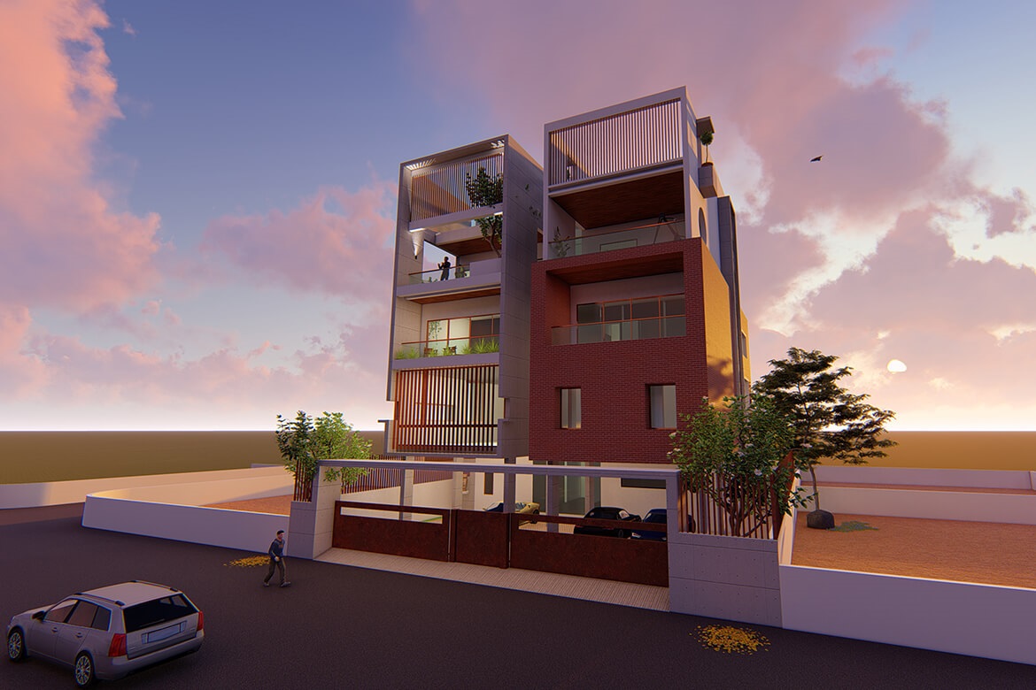 Architectural Design of Residential Building