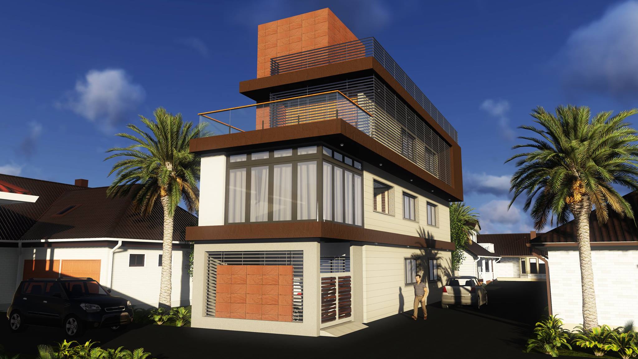 Architectural Design of Residential Building