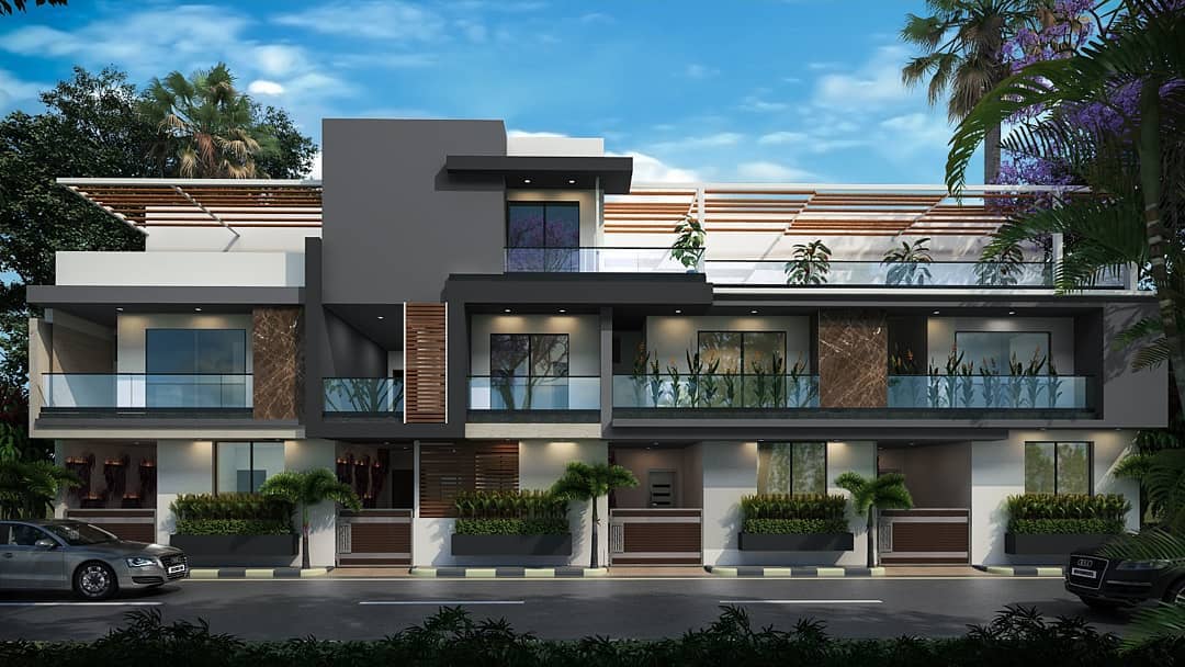 Architectural Design of Row House