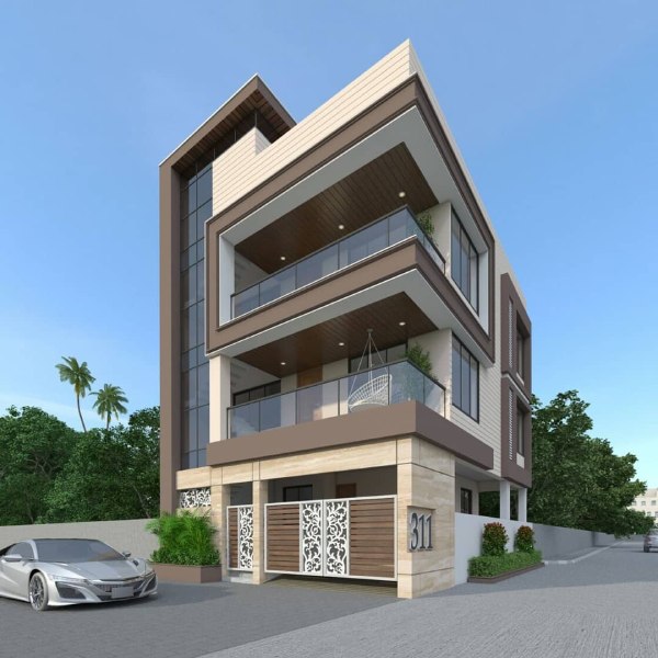Architecture Design of Bungalow, Surat