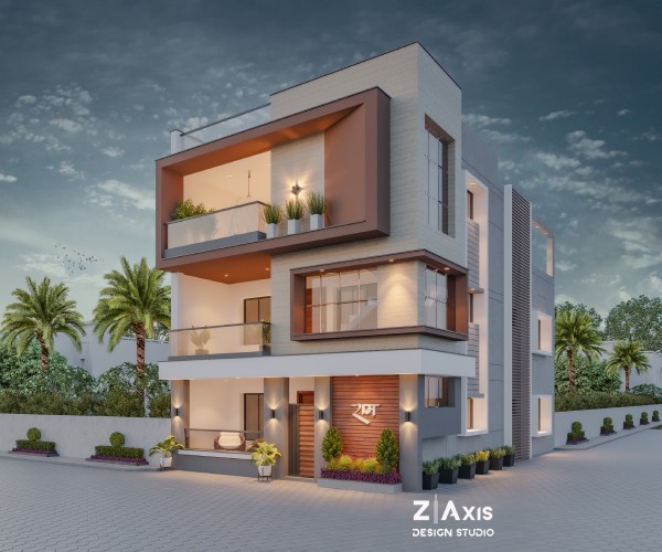 Bungalow Architecture Design - 01