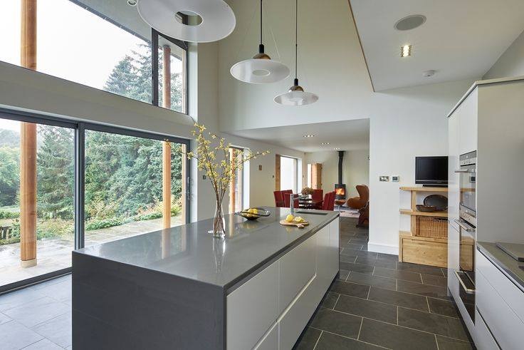 Contemporary Open concept Kitchen